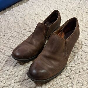 B.O.C Born concepts leather heel slip-on shoe